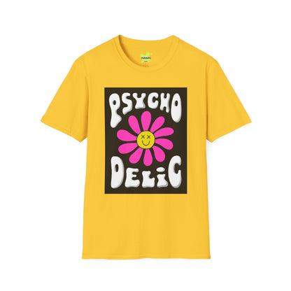 Psychedelic Flower Unisex Softstyle T-Shirt
