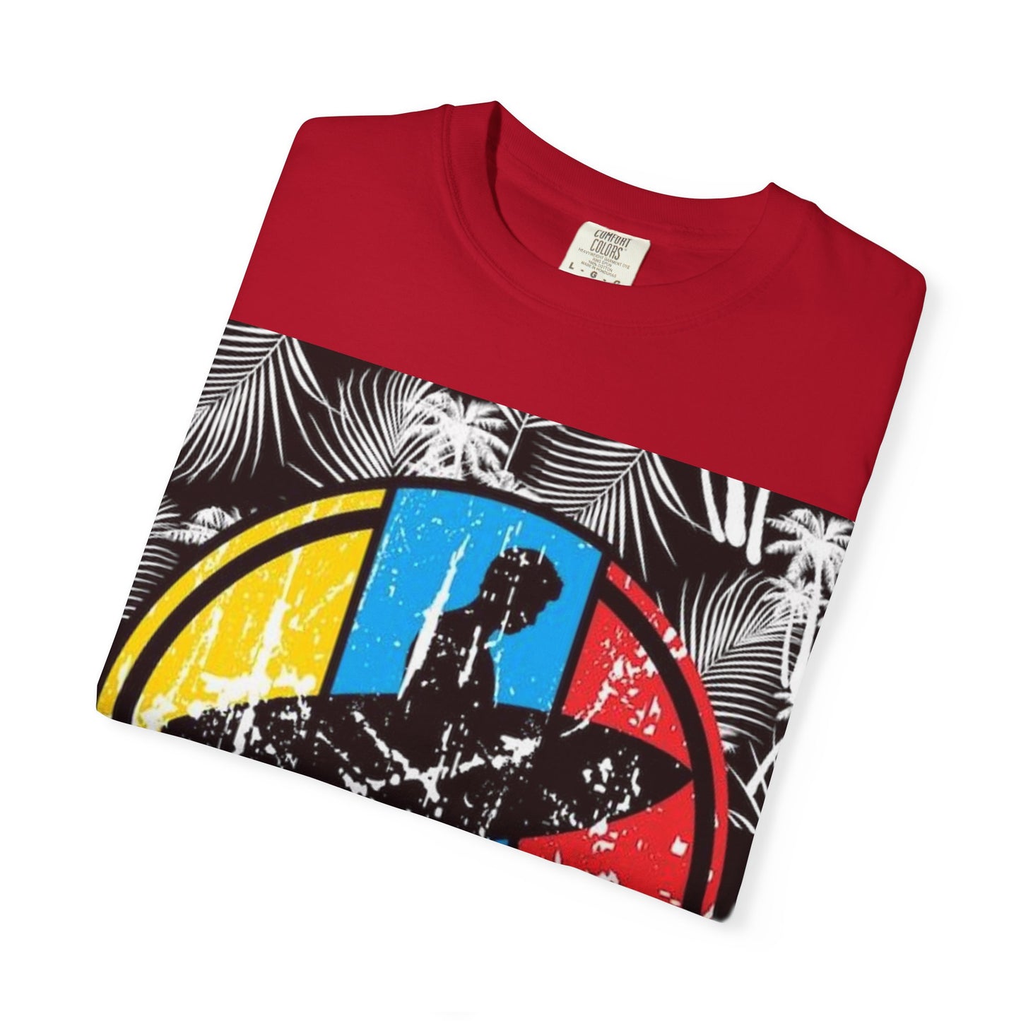 Surf Coast Unisex Garment-Dyed T-shirt - Retro Beach Vibes, Summer Essential, Surfing Gift, Casual Wear, Vacation Style