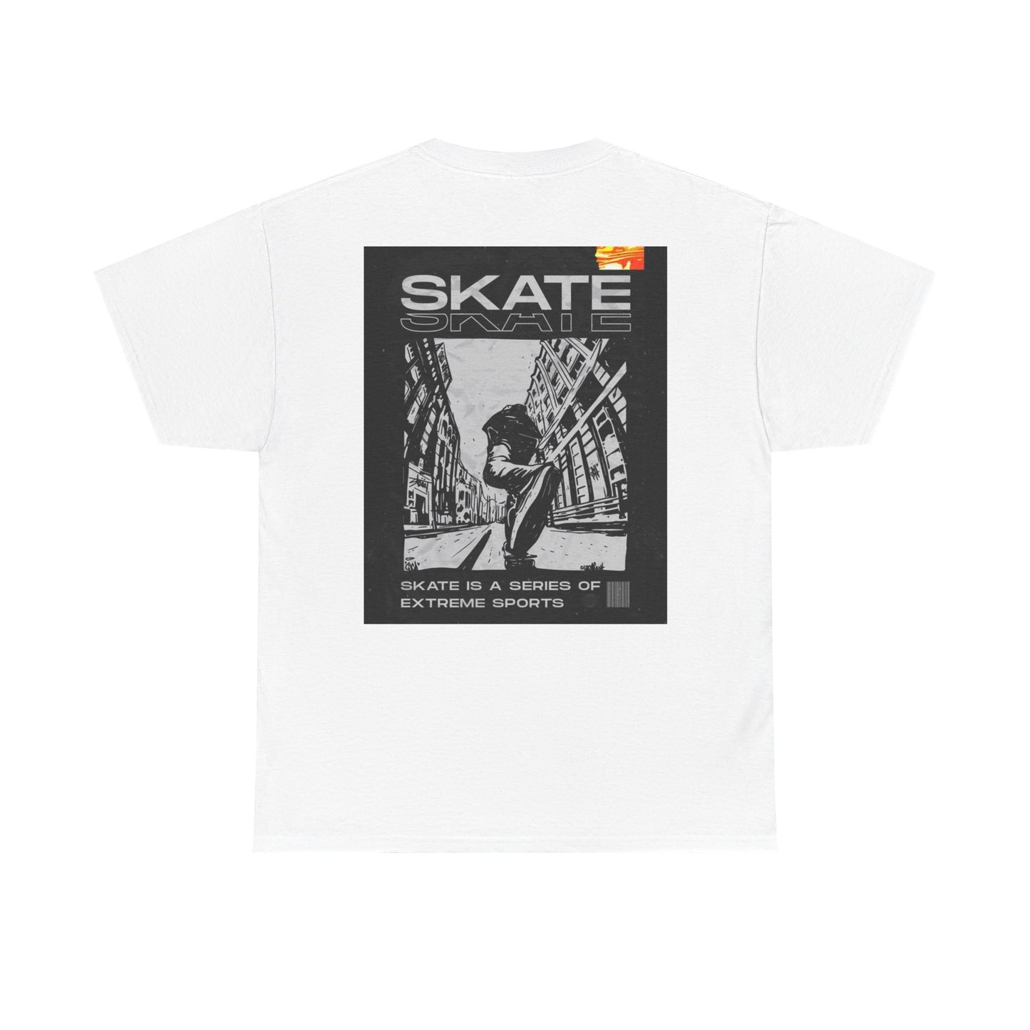 Skate Graphic Tee — Urban Skateboard Poster Shirt
