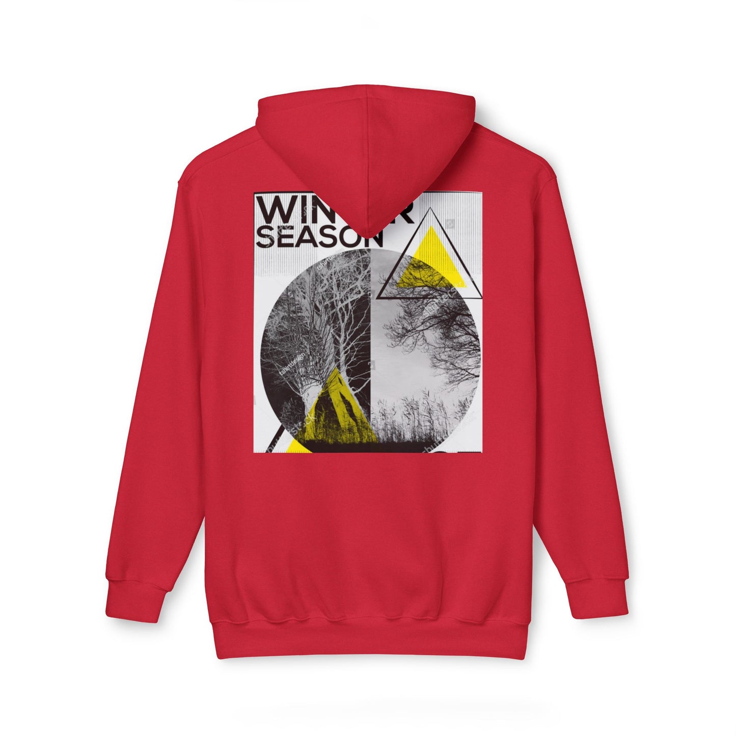 Winter Season Unisex Hoodie, Cozy Sweatshirt for Cold Weather, Holiday Gift, Layering, Casual Wear, Graphic Design