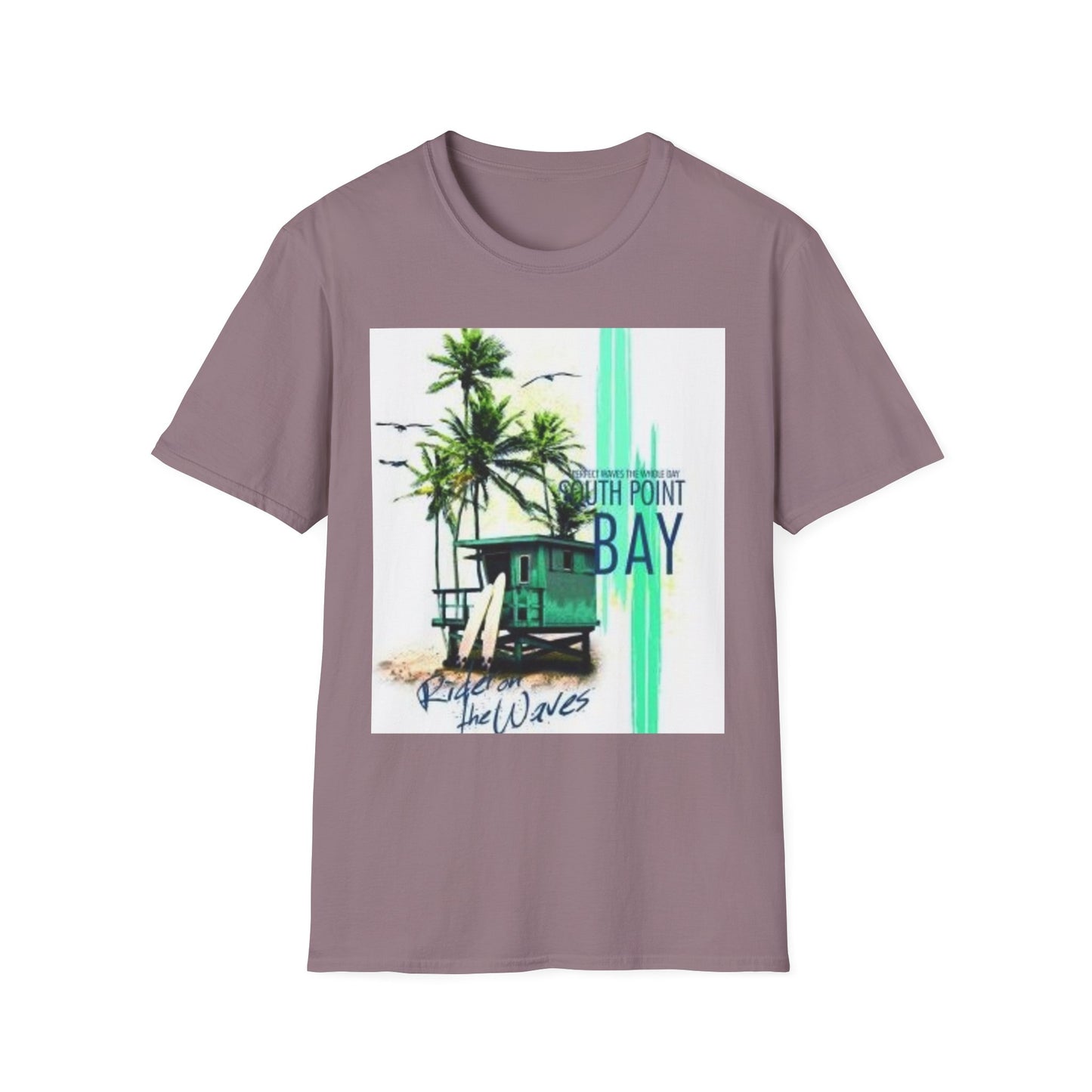 South Point Bay Graphic Tee | Unisex Softstyle T-Shirt, Beach Vibes, Casual Wear, Summer Fashion, Gift for Him or Her