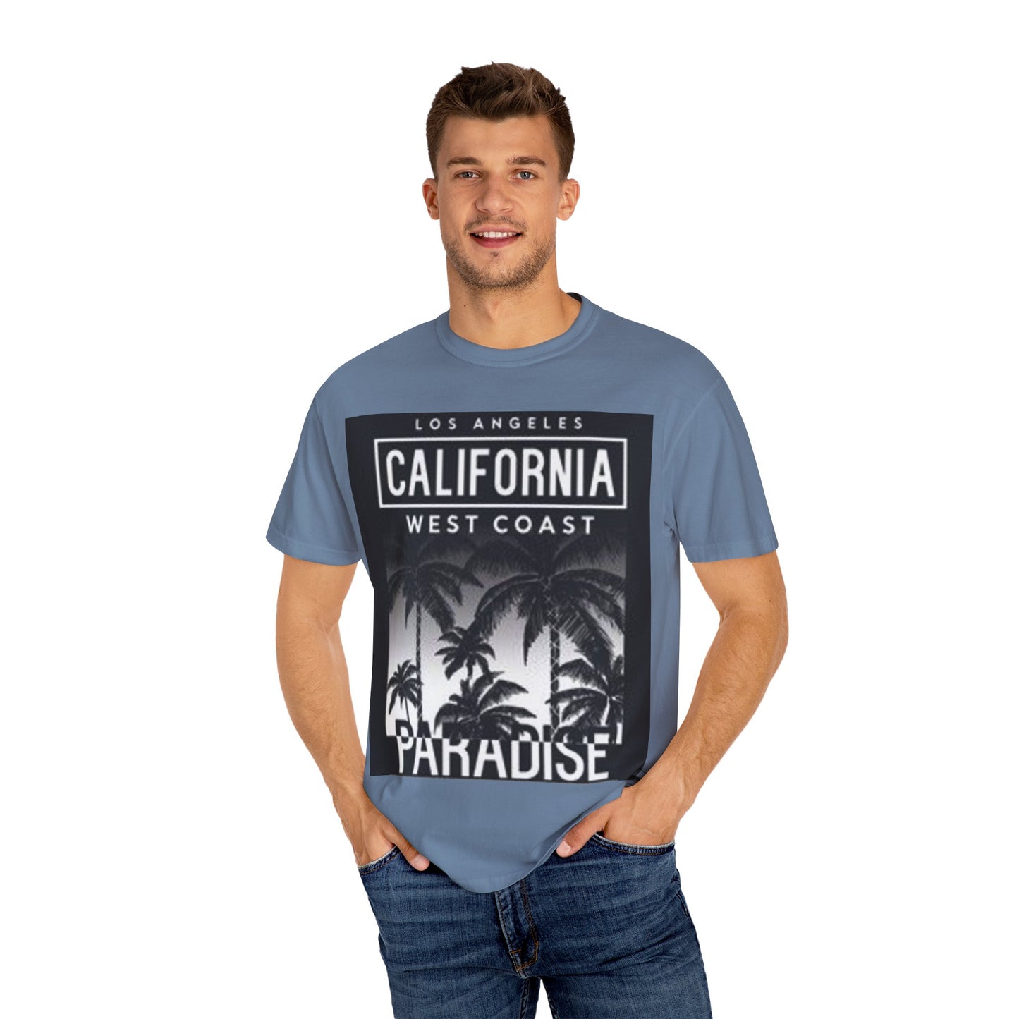 West Coast Paradise T-Shirt, Unisex Graphic Tee, California Style Shirt, Summer Vibes Top, Beachwear, Travel Souvenir
