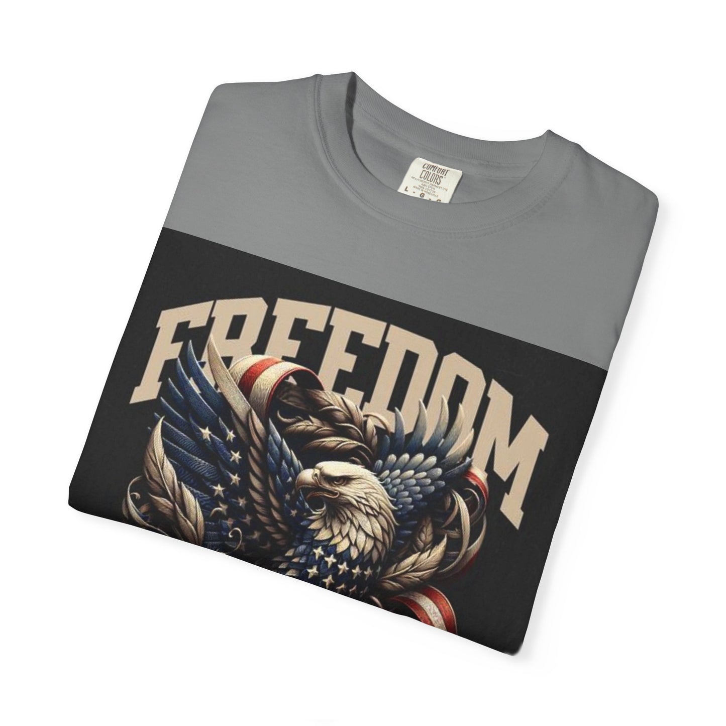 Patriotic Eagle T-Shirt, Freedom Apparel, American Pride Tee, Fourth of July Gift, Vintage Style Shirt