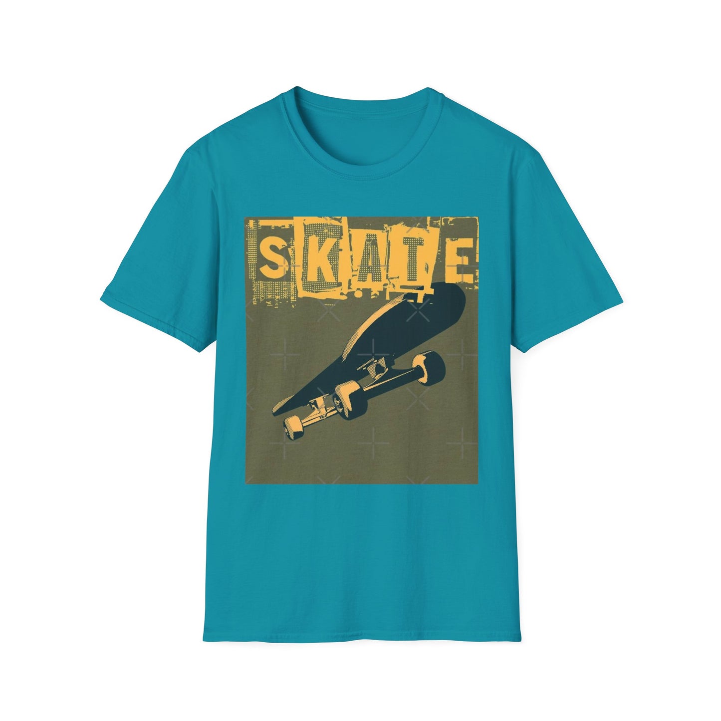 Skateboarder Unisex Softstyle T-Shirt | Perfect Gift for Skate Lovers, Streetwear Fashion, Casual Wear, Birthday Present, Youth Apparel