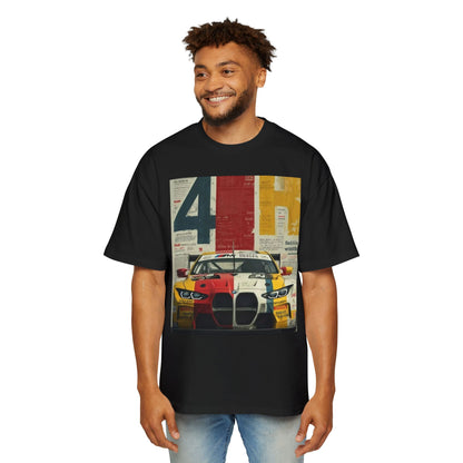 Racing Heritage Tee — Retro BMW M4 Motorsport Graphic T-Shirt