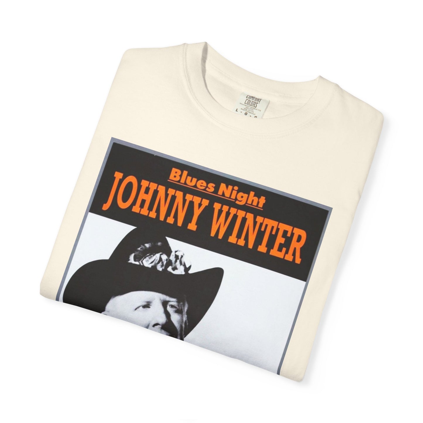 Vintage Johnny Winter Blues Night T-shirt