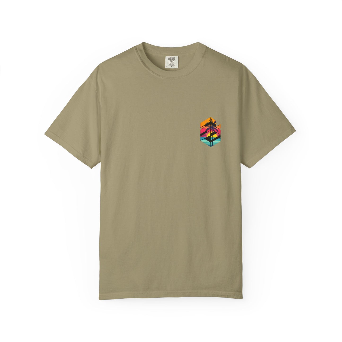 Tropical Sunset Unisex T-Shirt | Beach Vibes & Relaxation