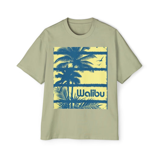 Malibu Palm Tee — Vintage Surf Graphic T-Shirt