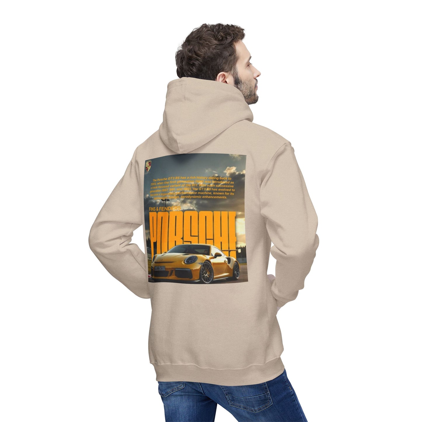 Unisex Hooded Sweatshirt - Porsche Fins & Fenders Collection