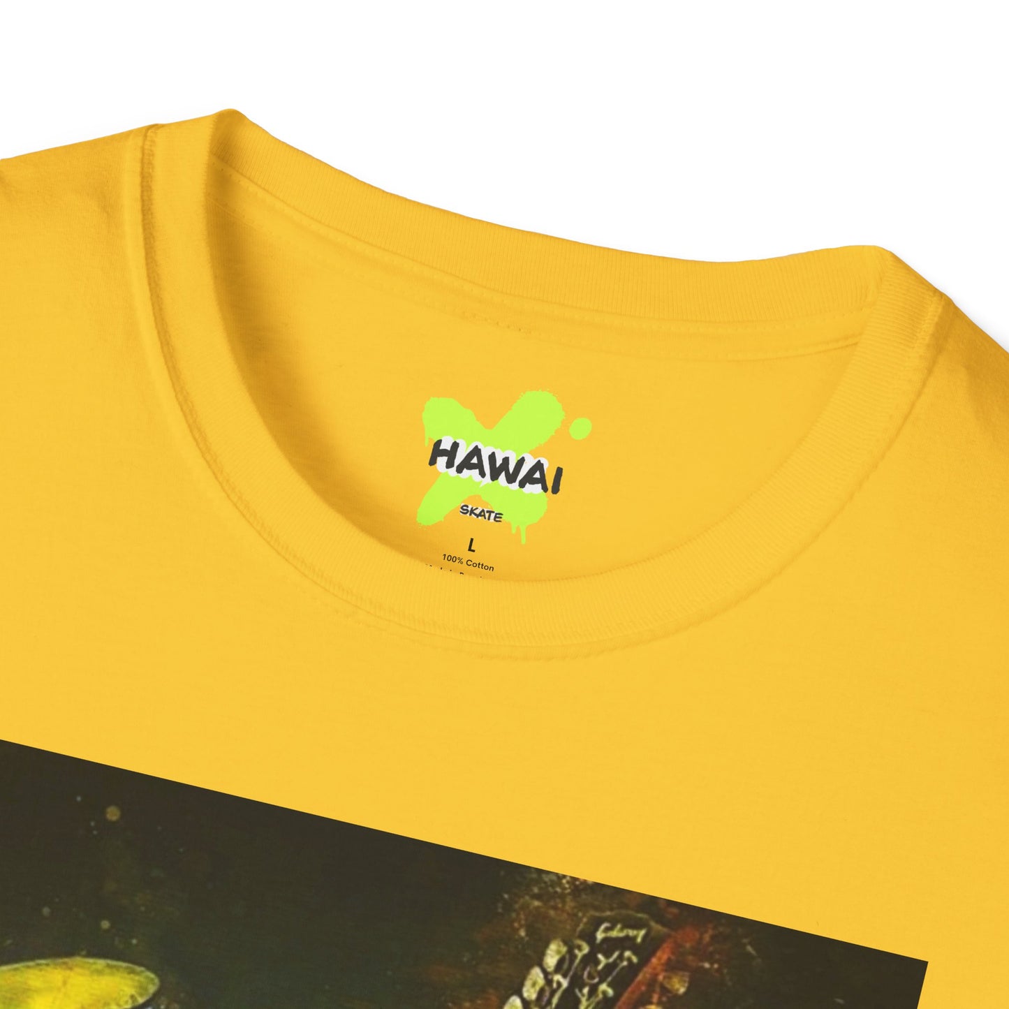 Rock Legend Unisex Softstyle T-Shirt - Vintage Guitar Design