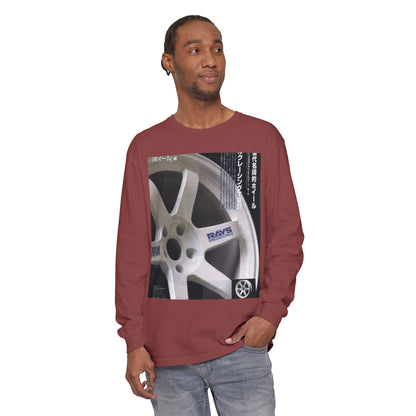 Rays Wheel Graphic Long Sleeve Tee