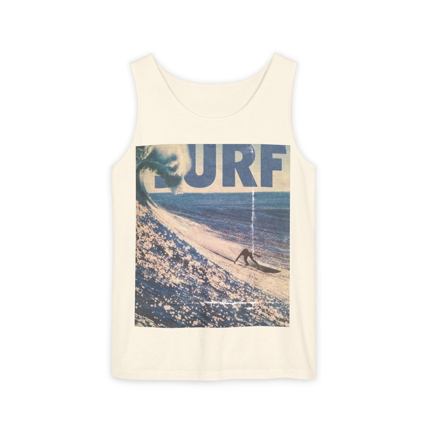 Surf Vintage Tank Top – Retro Beach Surfing Graphic