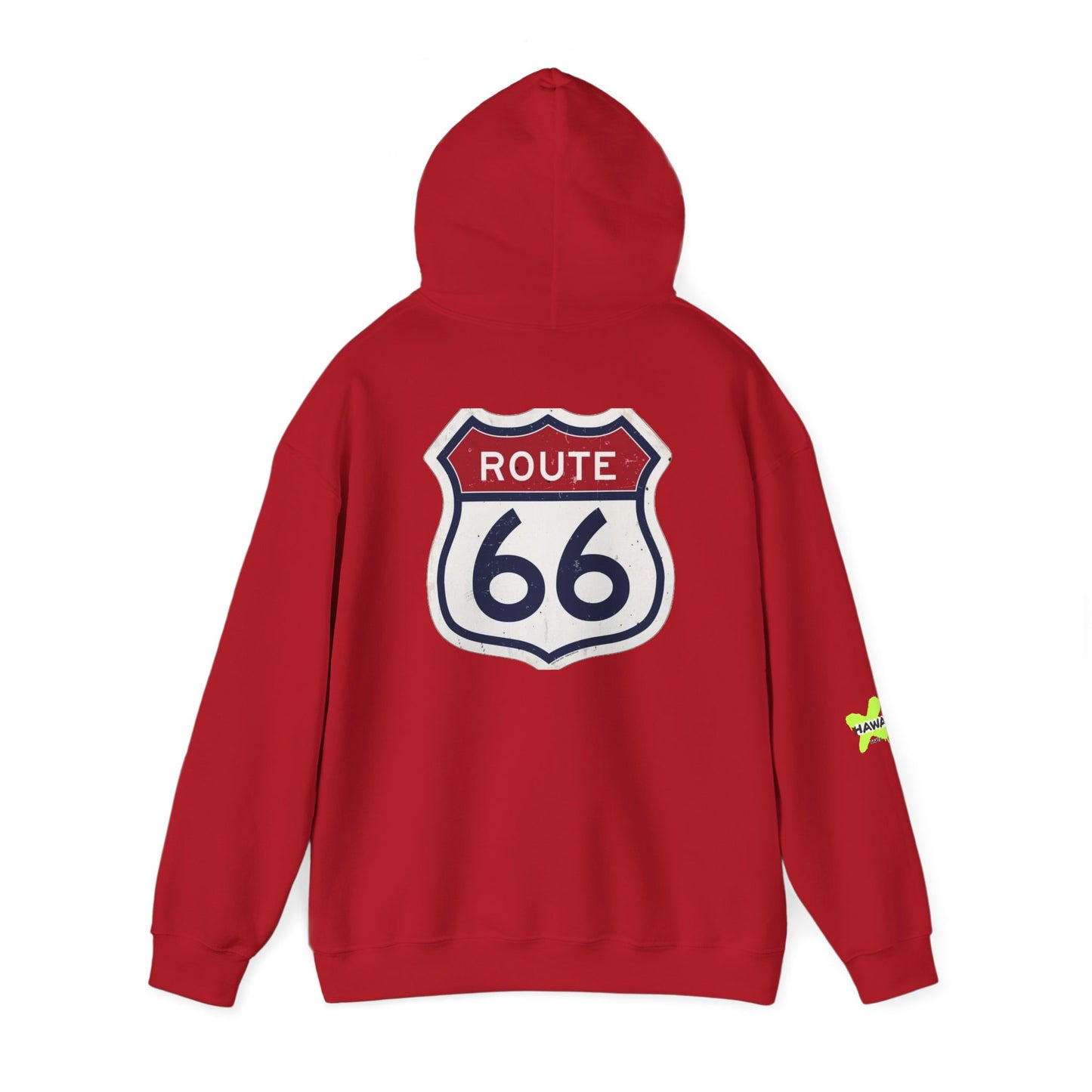 Route 66 Vintage Hooded Sweatshirt | Unisex Heavy Blend™
