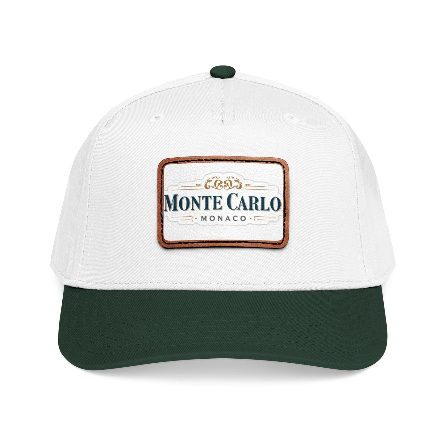 Monte Carlo Leather Patch Baseball Cap