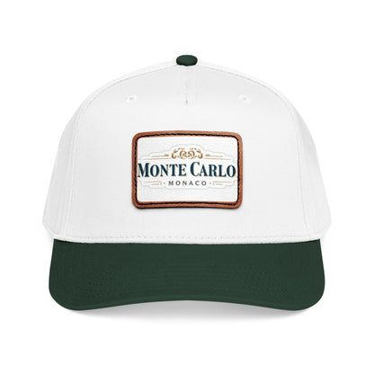 Monte Carlo Leather Patch Baseball Cap