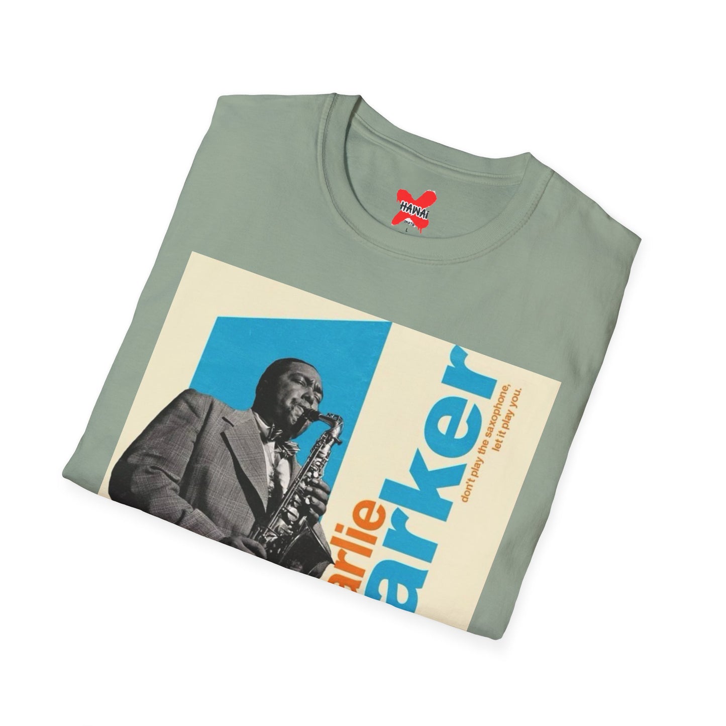 Vintage Charlie Parker Unisex Softstyle T-Shirt - Music Lover Tee