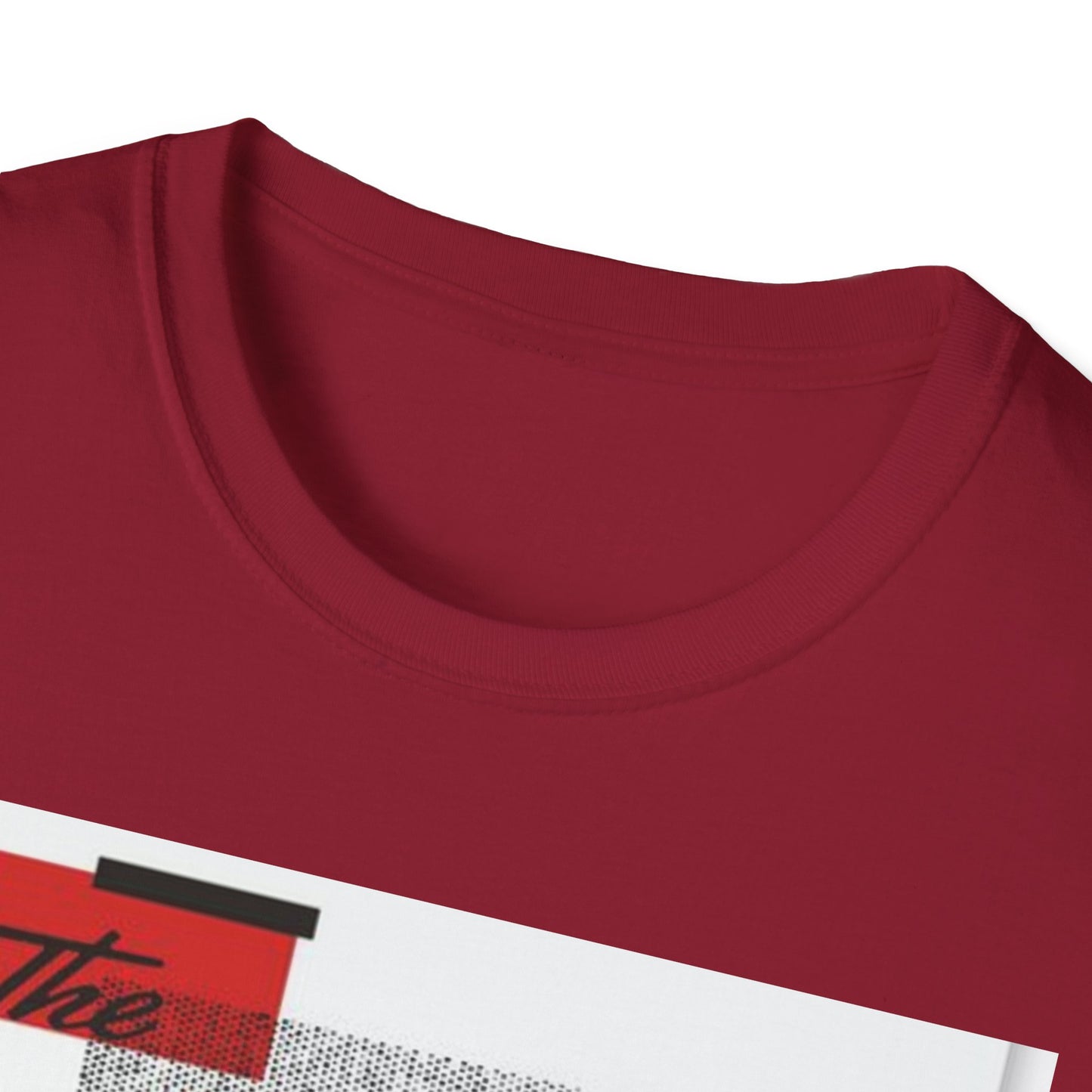 Unisex Softstyle T-Shirt with Bold Quote Design, Casual Tee, Graphic Shirt, Trendy Apparel, Gift for Friends, Everyday Wear