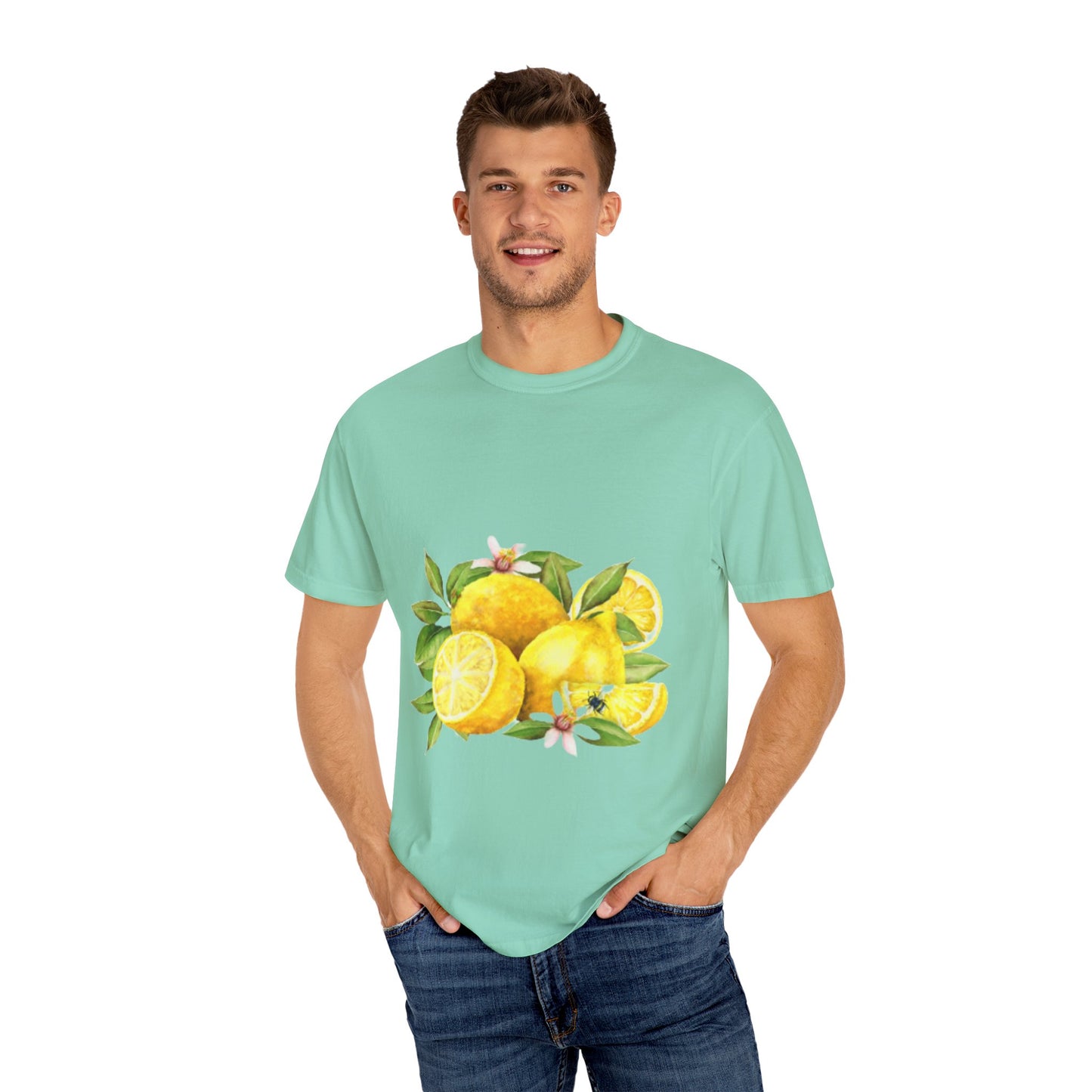Citrus Lemon Graphic T-Shirt - Unisex, Summer Vibes, Perfect Gift