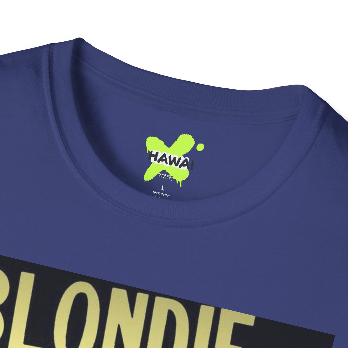 Vintage Blondie Unisex Softstyle T-Shirt - Retro Music Graphic Tee