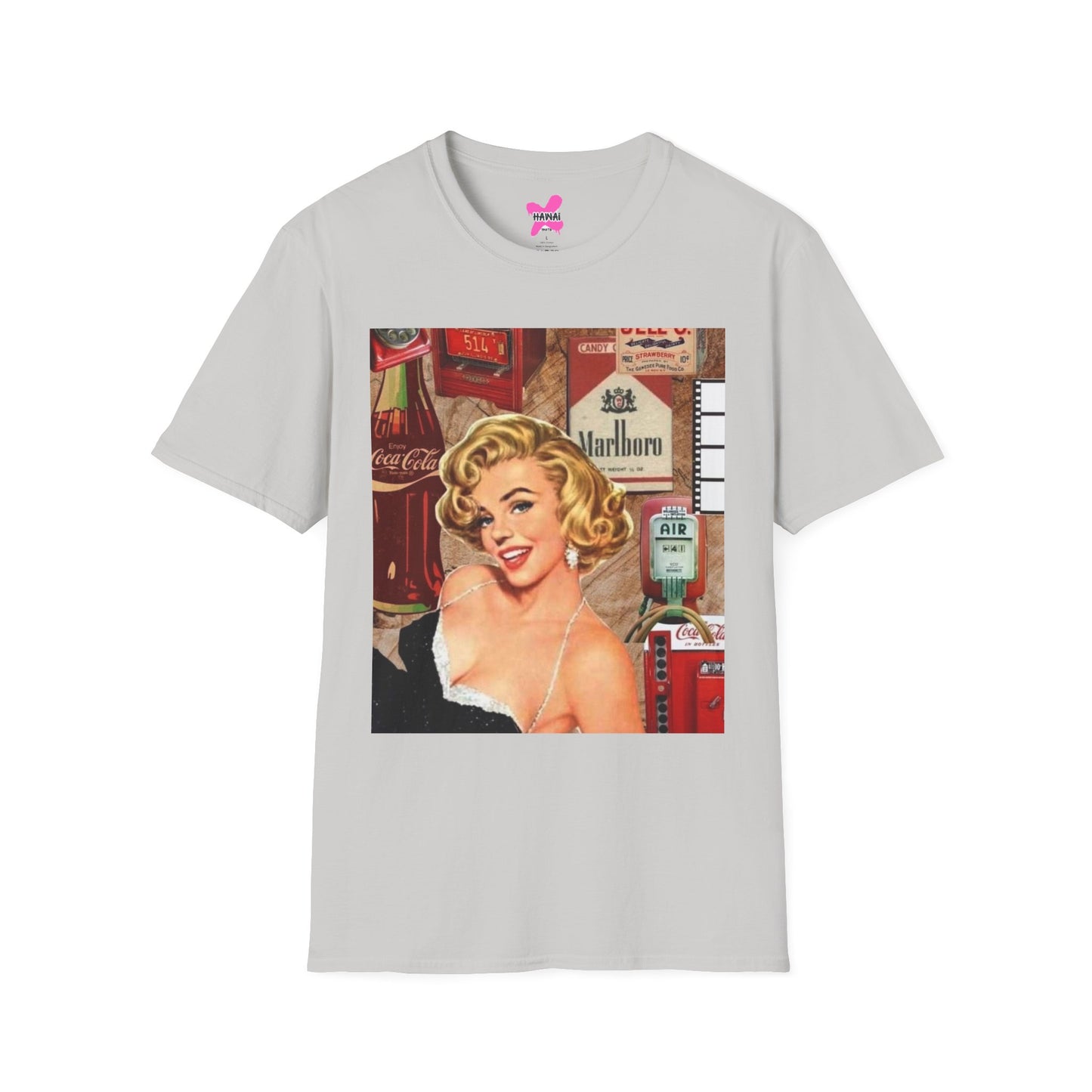 Retro Marilyn Monroe Unisex Softstyle T-Shirt - Vintage Glamour Tee