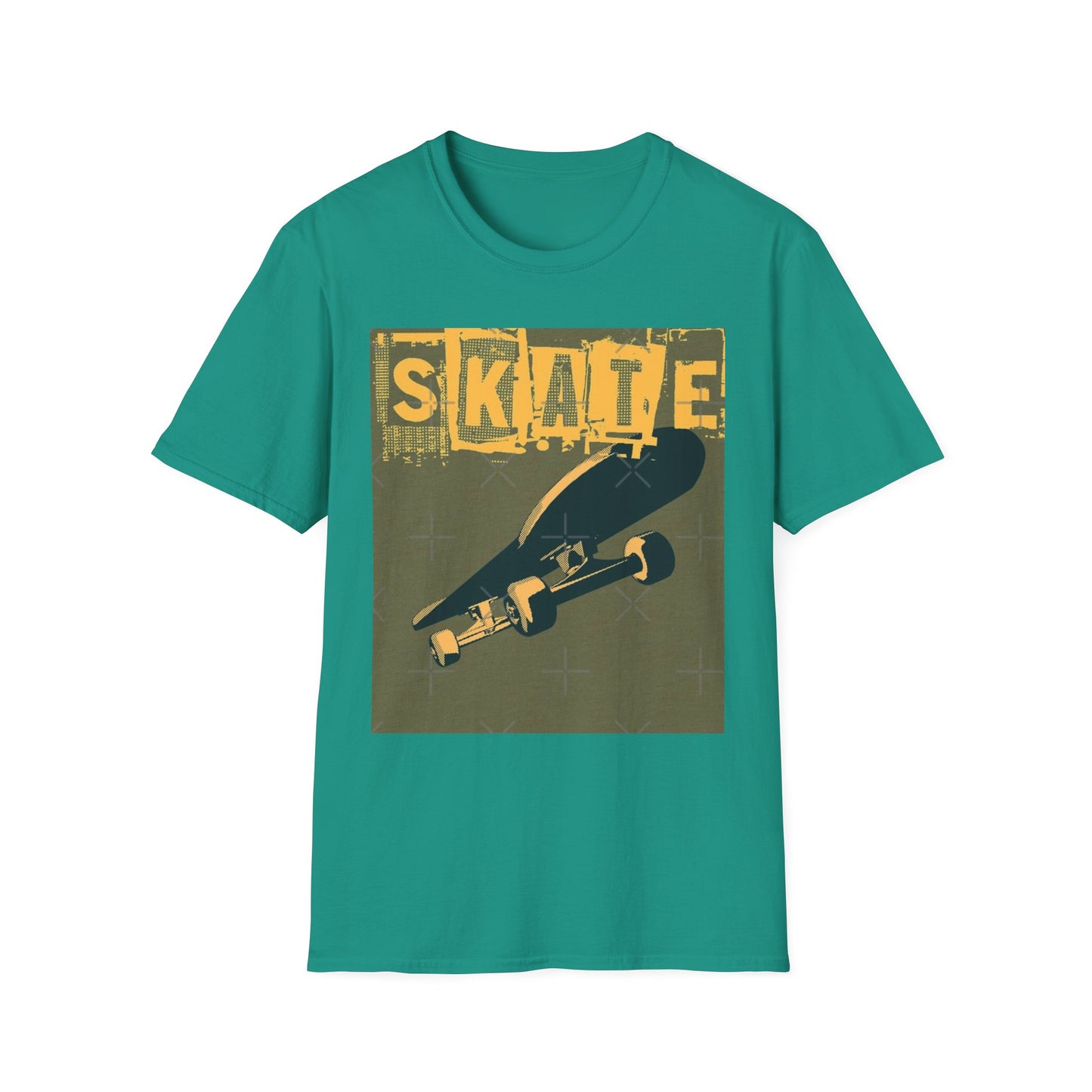 Skateboarder Unisex Softstyle T-Shirt | Perfect Gift for Skate Lovers, Streetwear Fashion, Casual Wear, Birthday Present, Youth Apparel