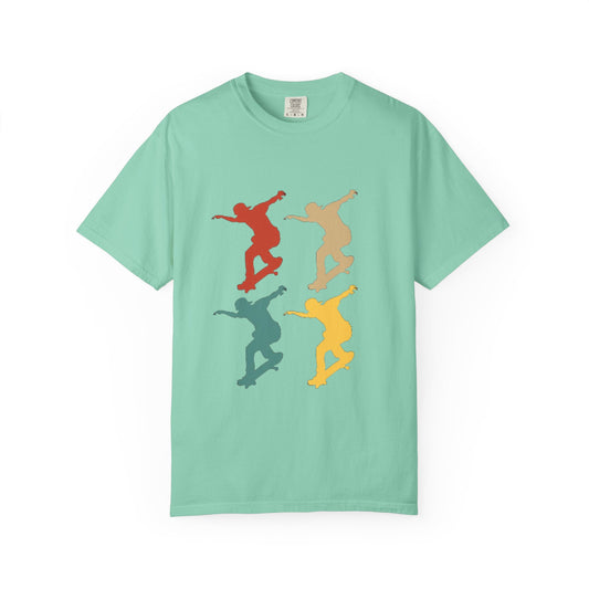 Vibrant Skateboarding T-Shirt for Adventure Lovers