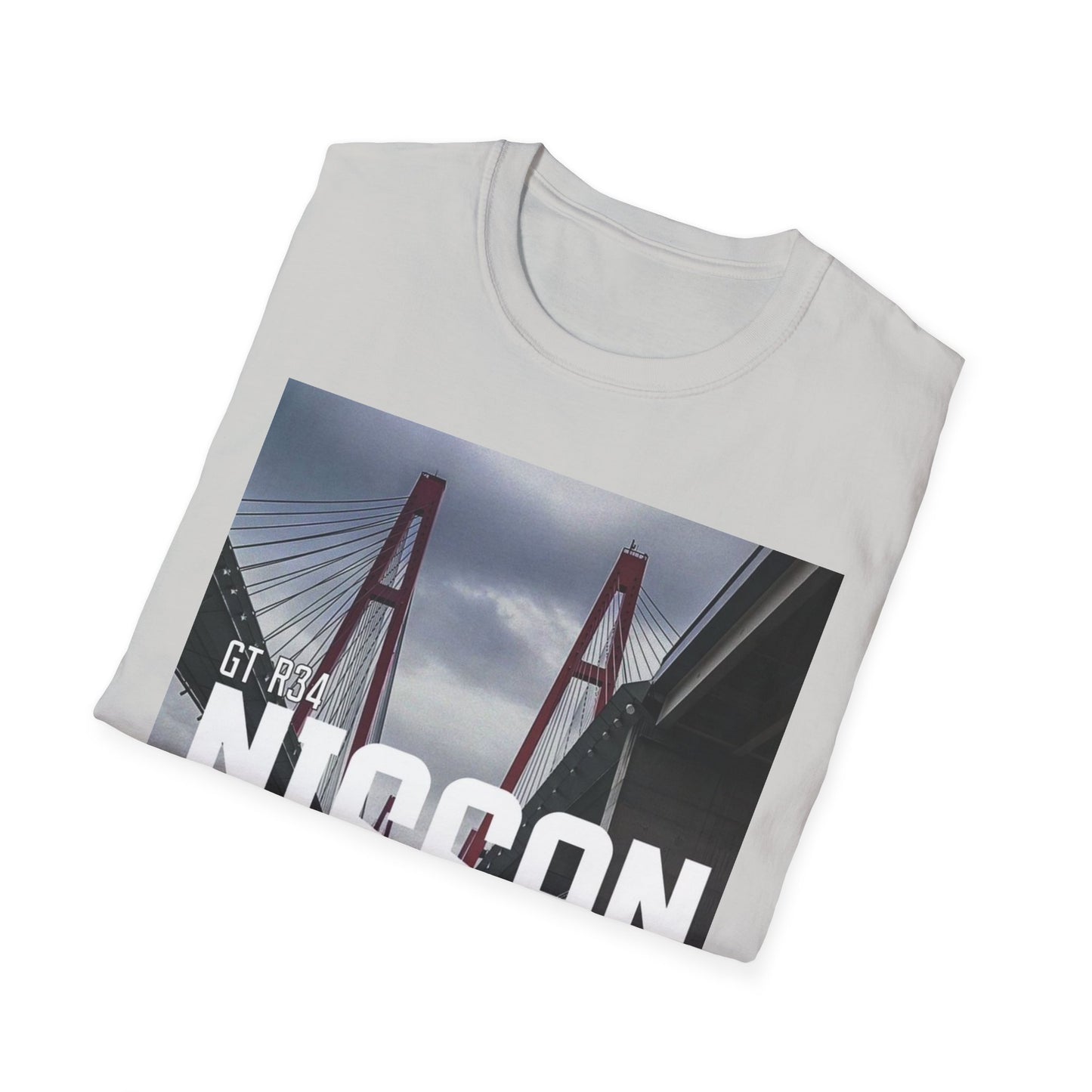 Nissan GT-R 34 Unisex Softstyle T-Shirt - Car Enthusiast Apparel