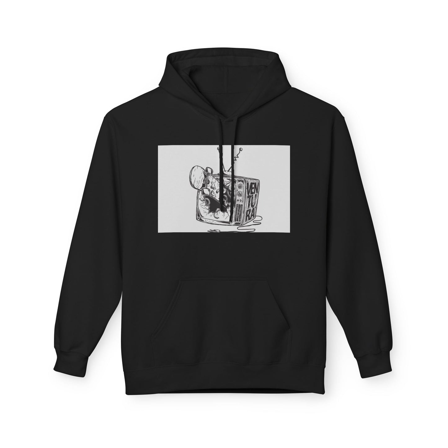 Unisex Softstyle Fleece Hoodie - Chill Vibes Graphic Tee