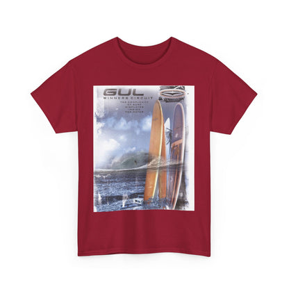 Surfing Graphic Tee, Beach Vibes Shirt, Summer Casual Wear, Cool Gift for Surfers, Ocean Lover Apparel