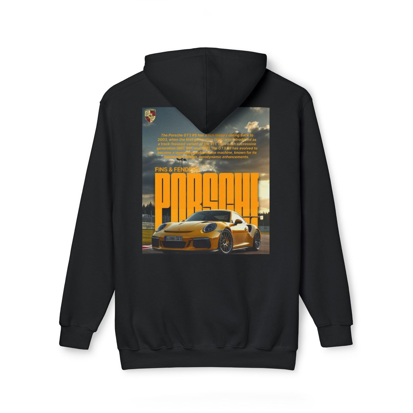Unisex Hooded Sweatshirt - Porsche Fins & Fenders Collection