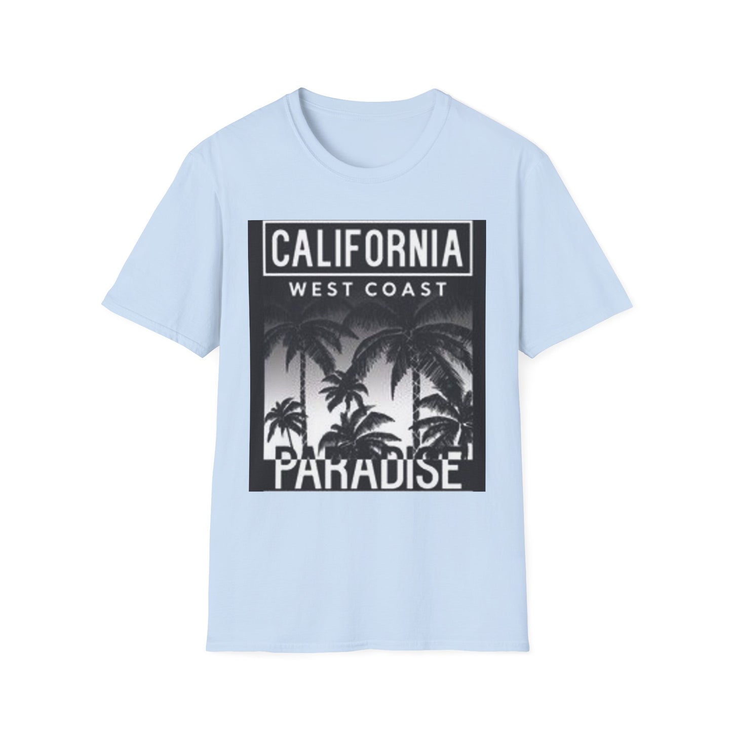 California Paradise Unisex T-Shirt, West Coast Apparel, Summer Vibes Shirt, Beachwear, Travel Tee, Gift for Travelers