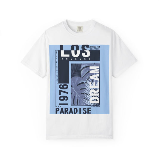 Los Angeles Dream Paradise Tee - Unisex Garment-Dyed T-Shirt