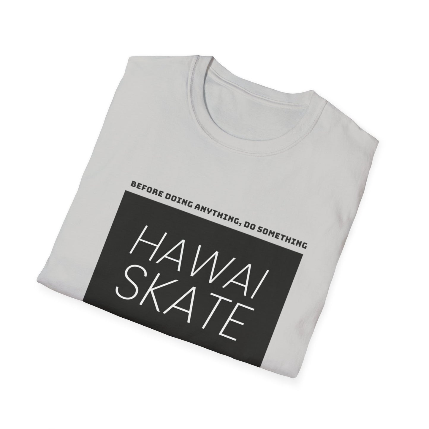Hawaiian Skate Inspired T-Shirt, Casual Summer Wear, Skateboarder Gift, Beach Day, Graphic Tee, Cool Streetwear