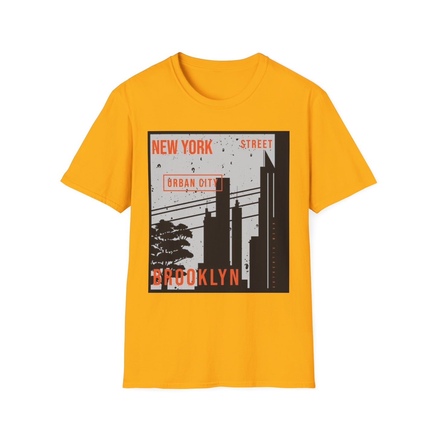 Brooklyn Urban Street T-Shirt - Unisex Graphic Tee for City Lovers, NYC Vibe, Streetwear Fashion, Gift for Travelers, Casual Wear