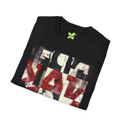Artistic Unisex Softstyle T-Shirt - Modern Abstract Design