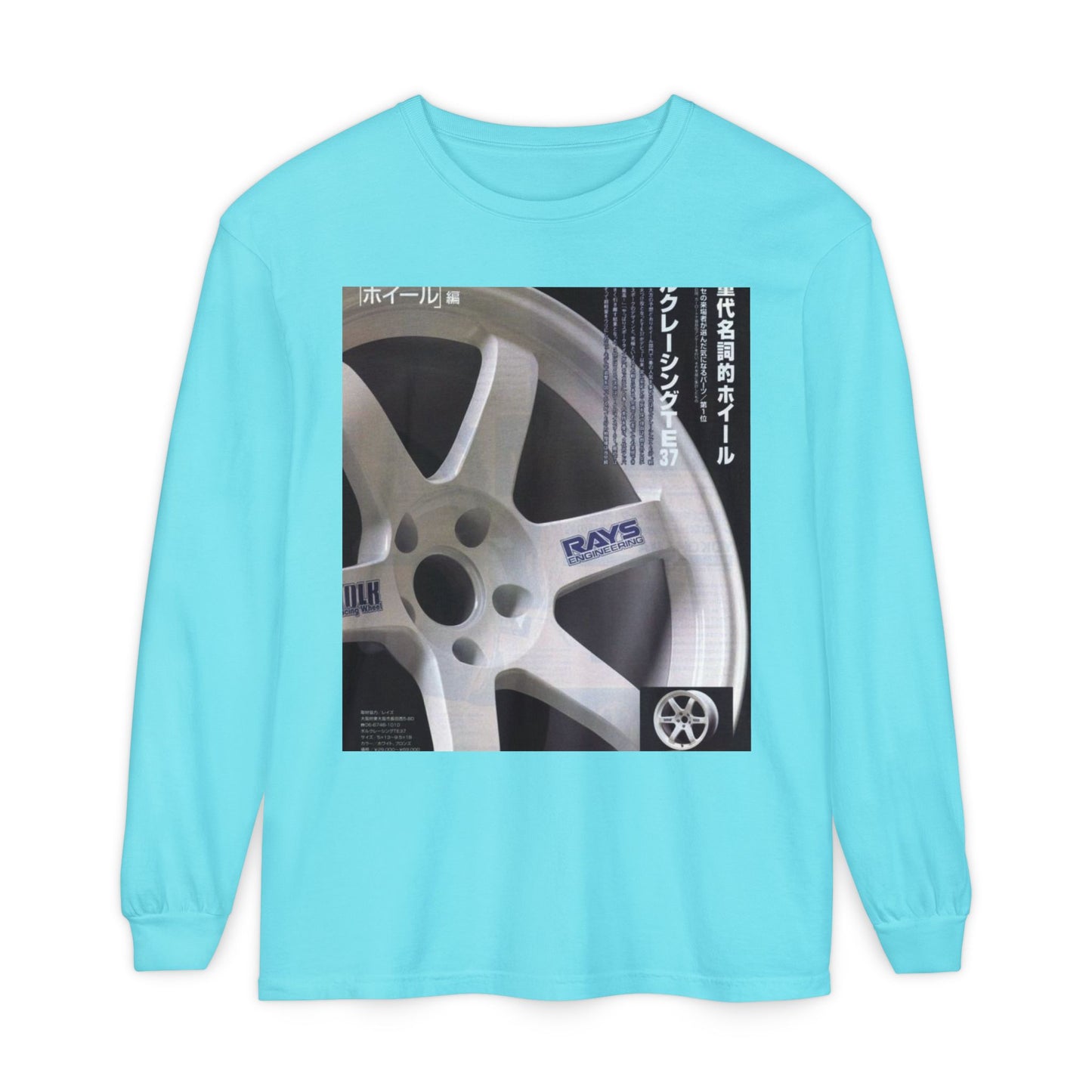 Rays Wheel Graphic Long Sleeve Tee