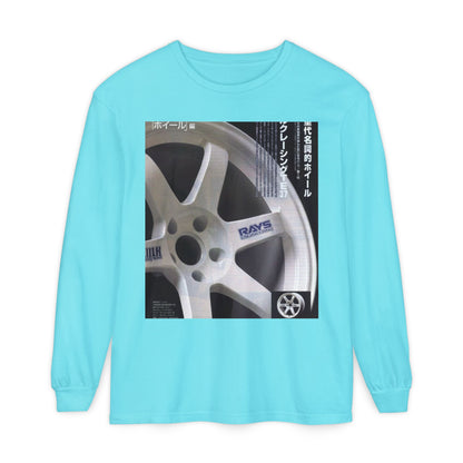 Rays Wheel Graphic Long Sleeve Tee