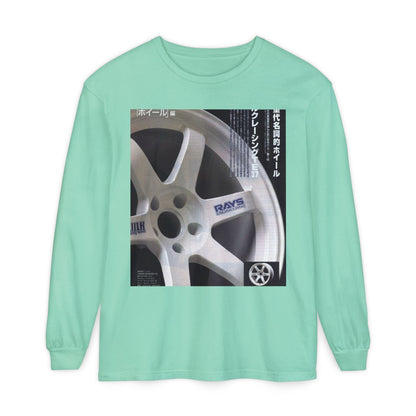 Rays Wheel Graphic Long Sleeve Tee