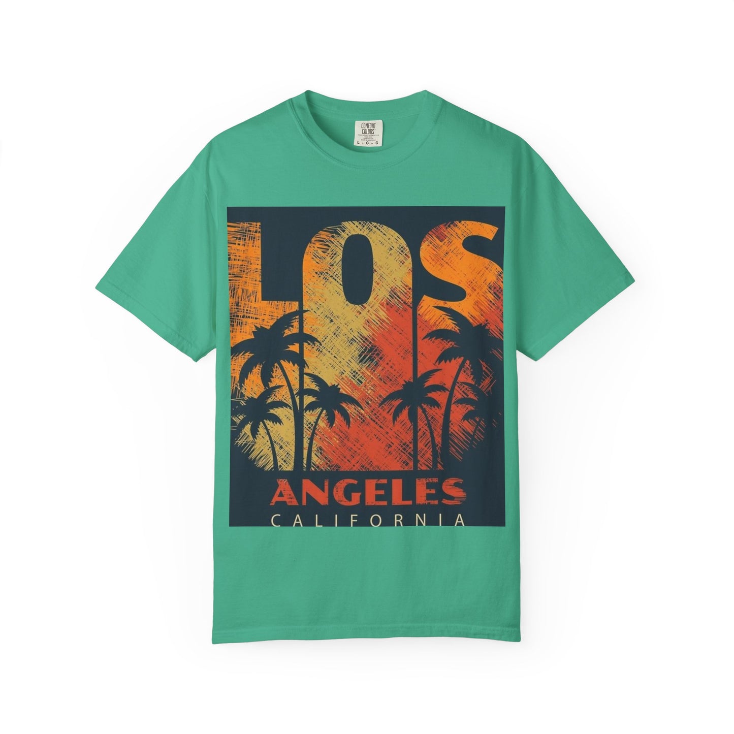 Los Angeles Sunset T-Shirt | Unisex Garment-Dyed Tee