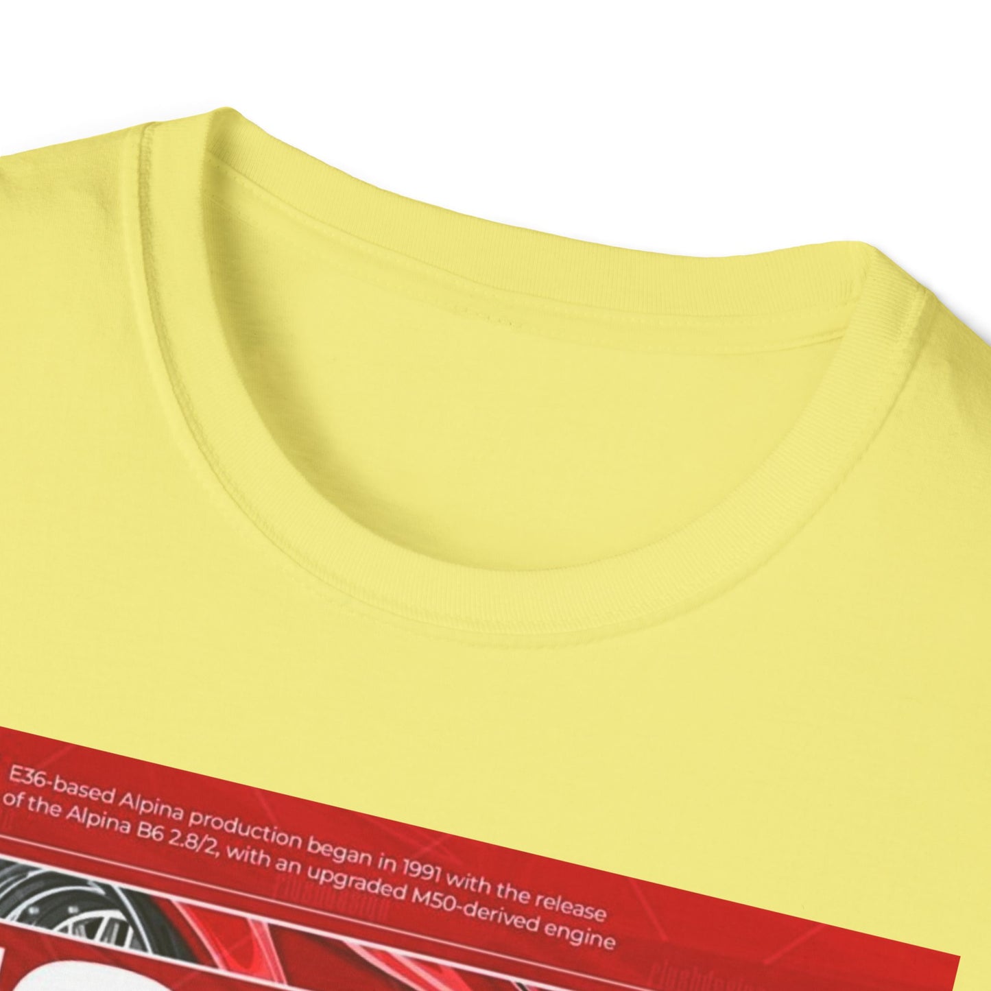 BMW E36 Graphic Unisex Softstyle T-Shirt, Car Enthusiast Tee, Vintage Auto Shirt, Gift for Him, Racing Apparel, Automotive Fashion