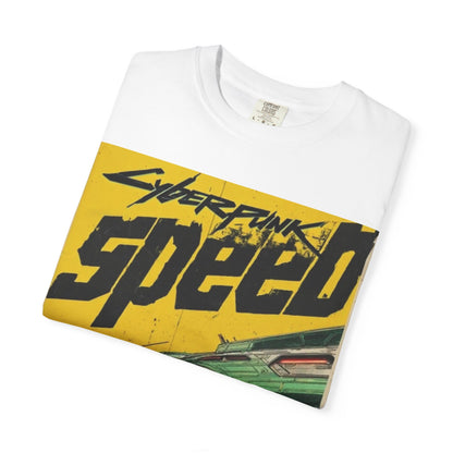 Cyberpunk Speed T-Shirt — Retro Racing Car Graphic Tee