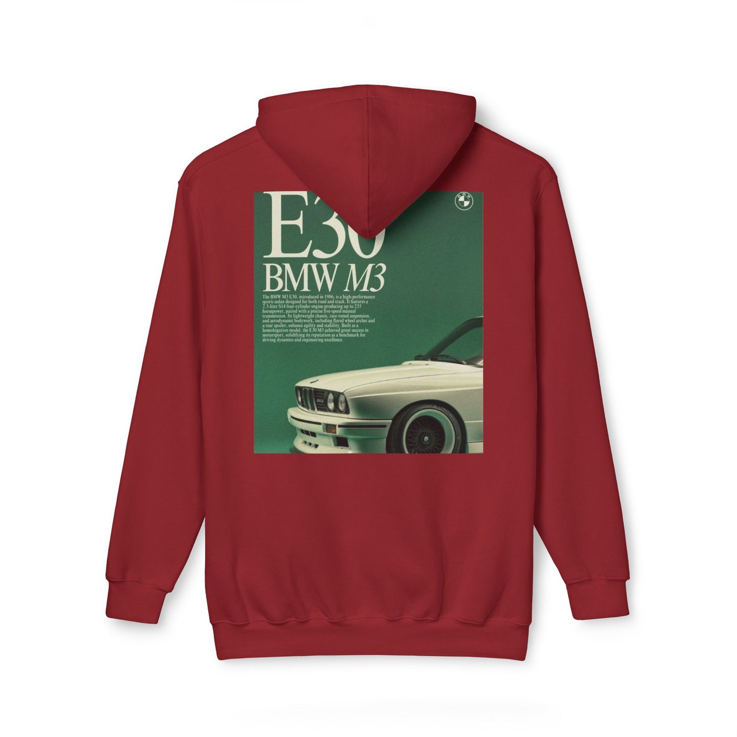 Retro BMW M3 Unisex Hoodie - Made in the USA