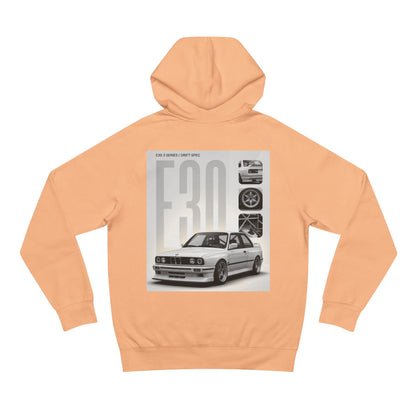 BMW E30 Hoodie — Vintage Motorsport Graphic Pullover