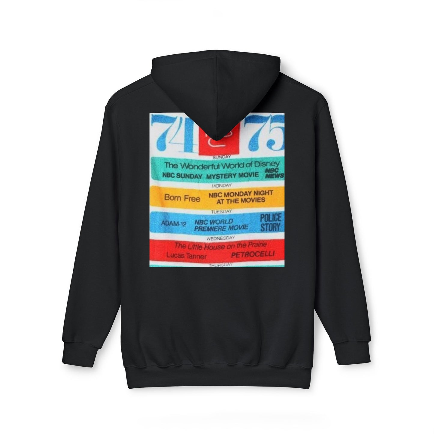Retro Movie Night Unisex Hooded Sweatshirt - Perfect for Film Lovers