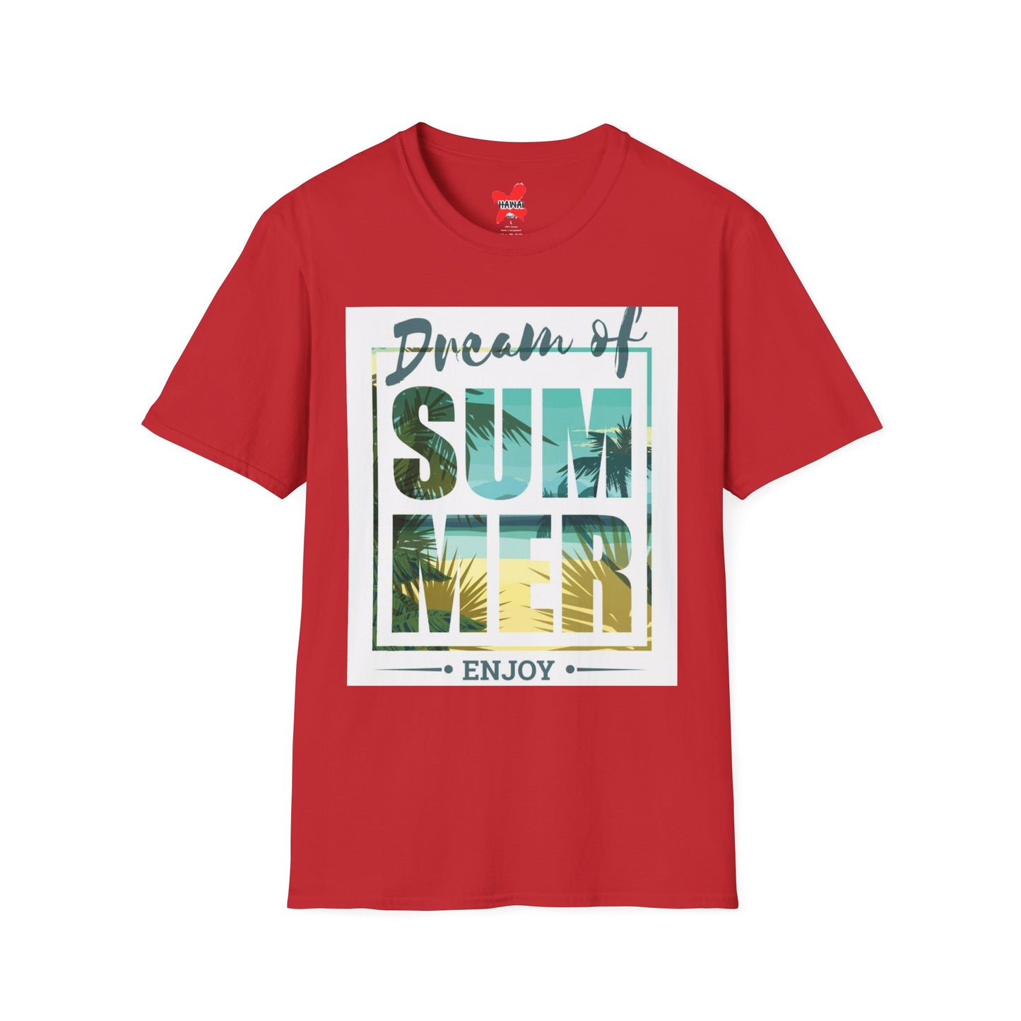 Dream of Summer Unisex Softstyle T-Shirt - Vacation Vibe Tee