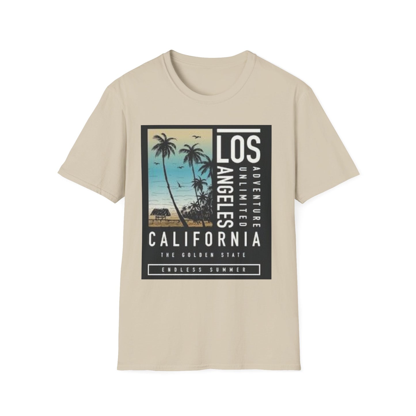 Los Angeles Adventure T-Shirt, California Souvenir Tee, Unisex Vacation Shirt, Beach Lover Gift, Travel Apparel