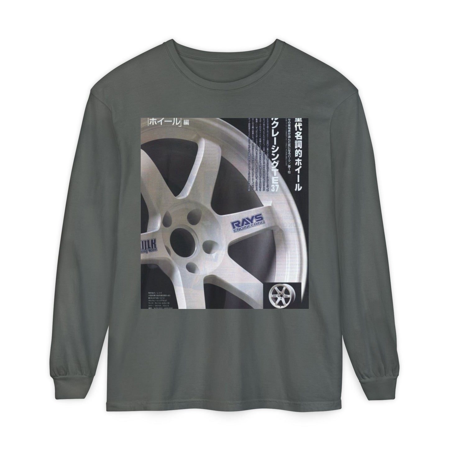 Rays Wheel Graphic Long Sleeve Tee