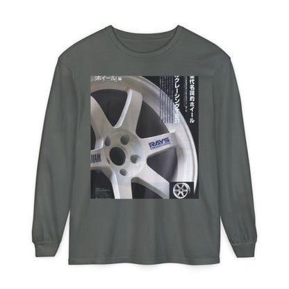 Rays Wheel Graphic Long Sleeve Tee