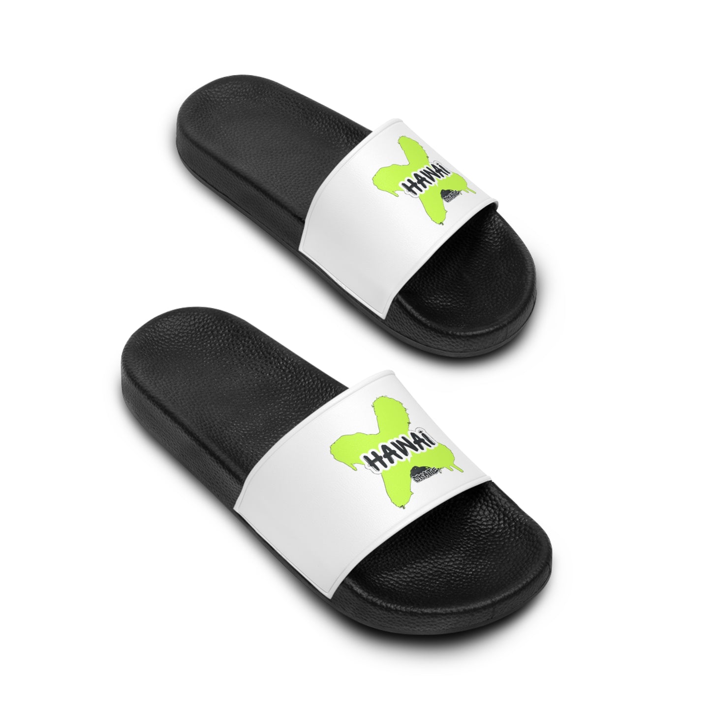 Men's Slide Sandals with Fun Graphic - Perfect for Summer and Vacations