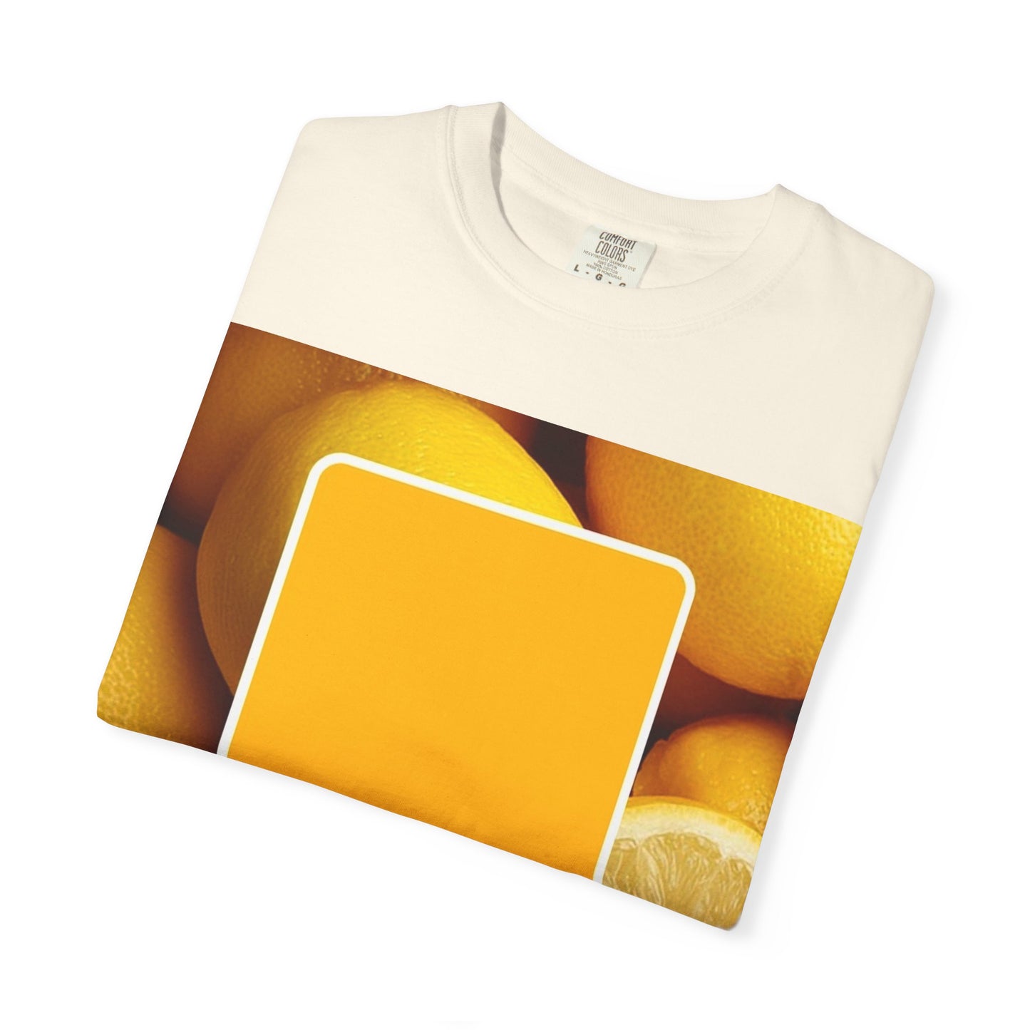 Pantone Lemon Print T-Shirt